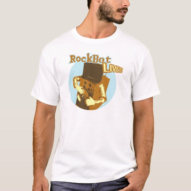 Camiseta Vidas de Rockbot! (Frente)