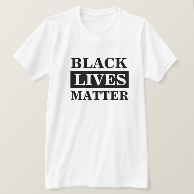 Camiseta Vidas Negras Importam (Frente do Design)