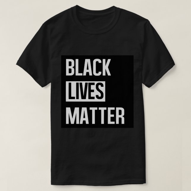 Camiseta Vidas Negras Importam (Frente do Design)