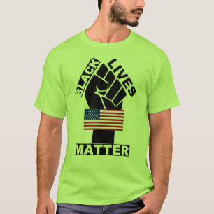 Camiseta Vidas Negras Oficiais Matéria EUA Coleção de Sinal