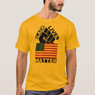 Camiseta Vidas Negras Oficiais Matter USA Coleção de sina