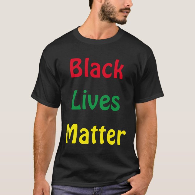 Camiseta Vidas Negras são importantes contra o racismo (Frente)