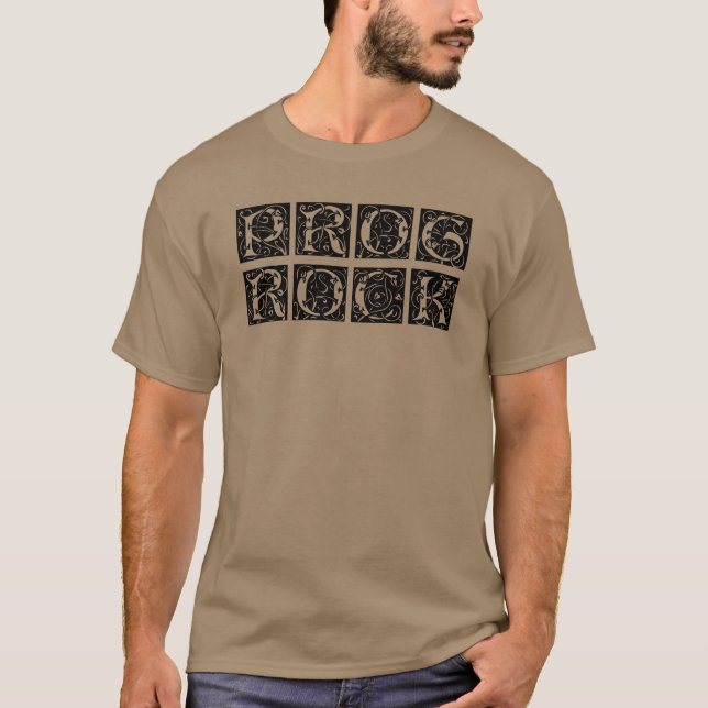 Camiseta Videiras da rocha de Prog (Frente)