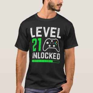 Camiseta Vídeo aniversário de 21 anos de Vintage Cóta Nível