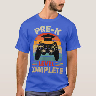 Camiseta Vídeo Completo de Nível de Graduação de Prek Perso