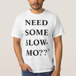 Camiseta Vídeo de movimento lento
