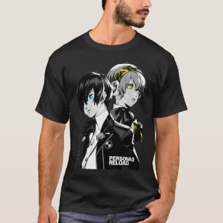 Camiseta Vídeo de Retrato do Protagonista e Aigis