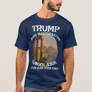 Camiseta Vídeo de Trump se masturbando em público Macaco WH