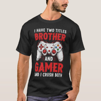 Camiseta Vídeo engraçado de homens meninos jogos jogador me