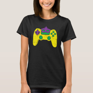 Camiseta Video Game Controller Gamer E Sports Mardi Gras Bo