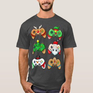 Camiseta Video Game Controller Natal Engraçado Xmas Gamer K
