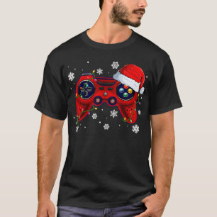 Camiseta Video Game Controller Natal Hat Gamer Bo