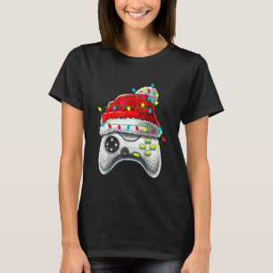 Camiseta Video Game Controller Natal Hat Gamer Bo