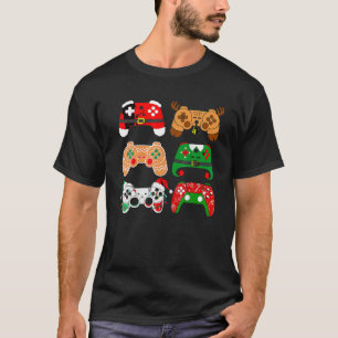 Camiseta Video Game Controller Natal Hat Gamer Bo