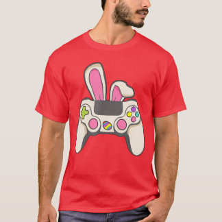 Camiseta Video Game Easter Bunny Gaming Controller Gamer Bo