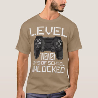 Camiseta Video Games 100th Day Of School For Gamer Boys Ki