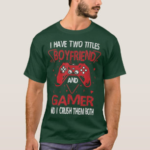 Camiseta Video games Amante Engraçado Jogador Namorado Vale