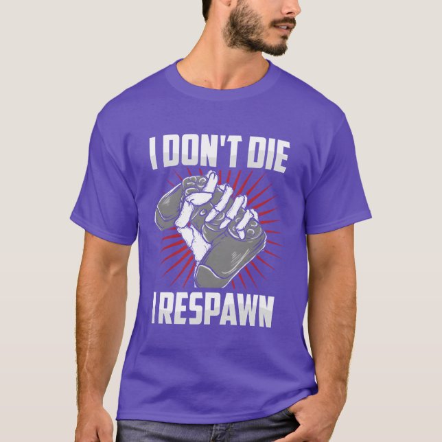 Camiseta Video Games Spawn engraçado retrô (Frente)