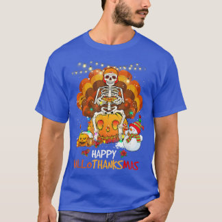 Camiseta Vídeo Jogo Feliz Hallothanksmas Halloween Jogos S