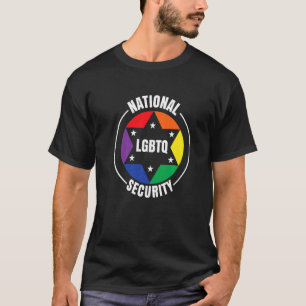 Camiseta Vídeo Transsexual Bissexual Sobre Segurança Nacion