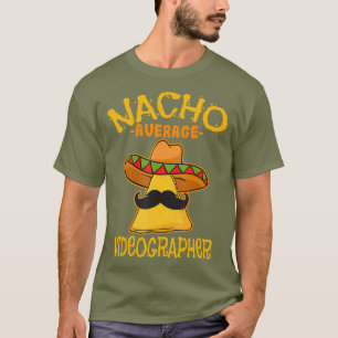 Camiseta Videógrafo Médio Nacho Videógrafo Filmmaker Cin