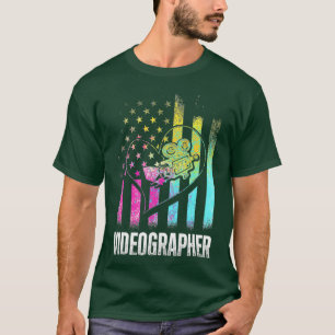 Camiseta Videógrafo Planeja Videografia do Criador de Arqu