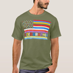 Camiseta Videógrafo Pratica Videografia do Criador de Arqui