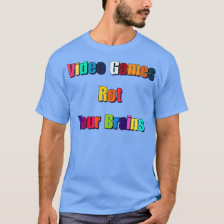 Camiseta Videos games Arranquem Seus Cérebros 14