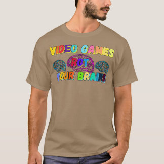 Camiseta Videos games Arranquem Seus Cérebros 17