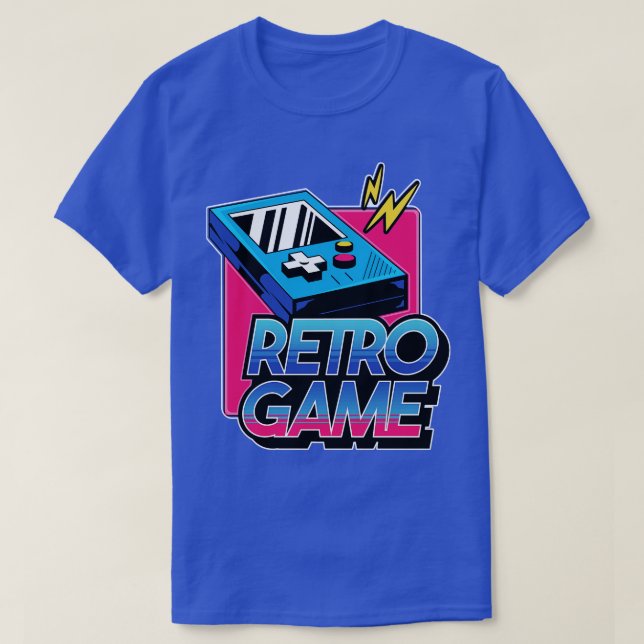 Camiseta Videos games Clássicos do Jogo Retroativo (Frente do Design)