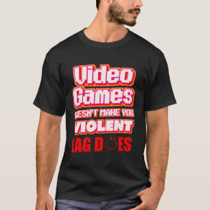Camiseta Videos games com fita adesiva