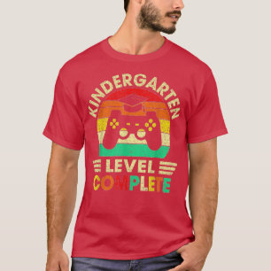 Camiseta Videos games completos de nível de graduação do ja