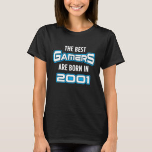 Camiseta videos games de 22 anos para jogadores de vídeo 20