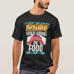 Camiseta Videos games De Animes Ou Gamer Japonês Engraçado