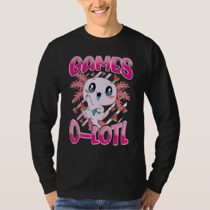 Camiseta Videos games de Console de Reprodução do Axolotl C