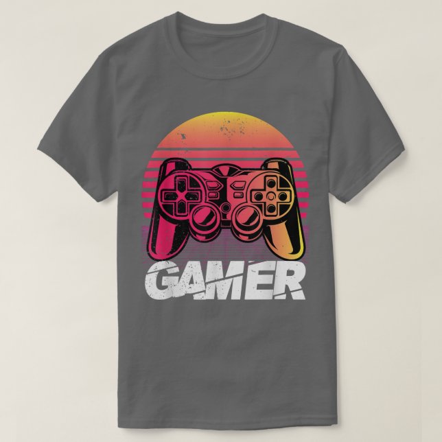 Camiseta Videos games de controladora de gamers PC Passio d (Frente do Design)
