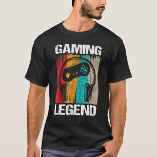 Camiseta Videos games De Jogadores De Legenda Para Jogos Ra