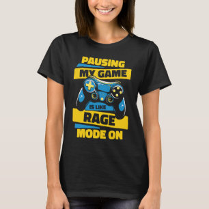 Camiseta Videos games de jogos de controlador para jogadore