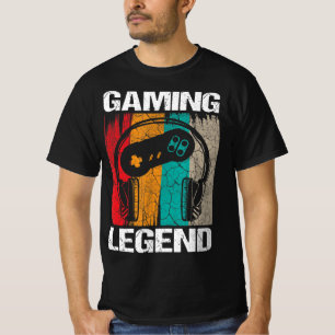 Camiseta Videos games de jogos de legenda Gamer Dons de pre