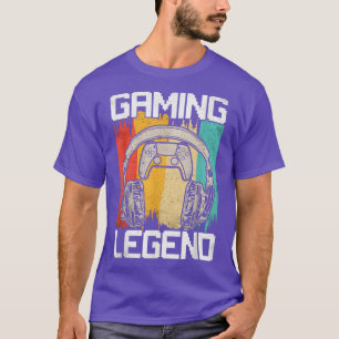 Camiseta Videos games de jogos de legenda PC Gamer Vintage