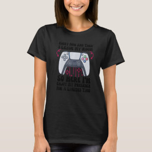 Camiseta Videos games De Vez Em Quando Deixo Meu Quarto Gam