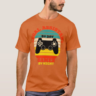 Camiseta Videos games de Vintagem do Assistente Jurídico En