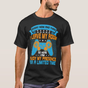 Camiseta Videos games Engraçados De Vez Em Quando E Depois