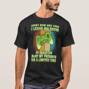 Camiseta Videos games Engraçados De Vez Em Quando E Depois