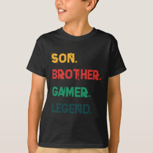 Camiseta Videos games Engraçados De Vintage Para Meninos Fi