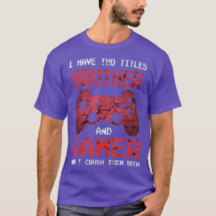 Camiseta Videos games Engraçados De Vintage Para Meninos, I