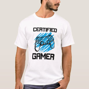Camiseta Videos games engraçados, estrutura certificada pa