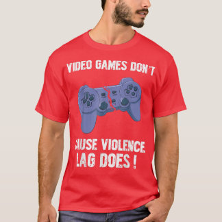 Camiseta Videos games Não Causam Atraso De Violência Faz Ga