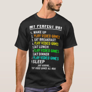 Camiseta Videos games Perfeitos - Jogador de Vídeo Retro 1