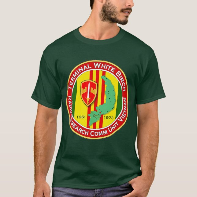 Camiseta Vidoeiro branco terminal 2 - ASA Vietnam (Frente)